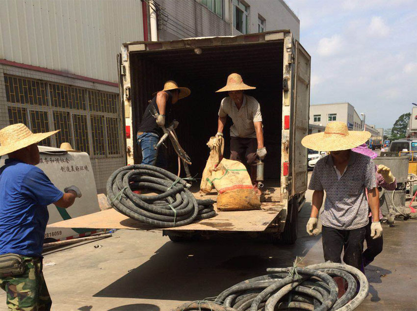 大名一部件厂房地基出现下沉注浆加固